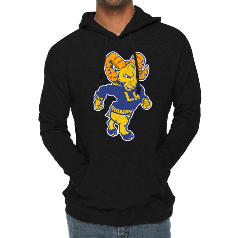 Retro Style Los Angeles Original Concept Mascot Lightweight Hoodie | Artistshot