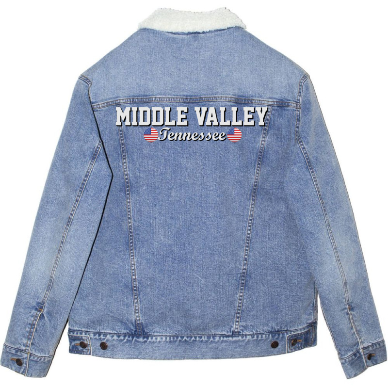 Middle Valley Tennessee Unisex Sherpa-Lined Denim Jacket by SparkleTzeremes | Artistshot