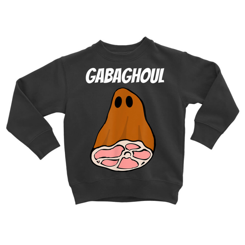 New Jersey Slang Halloween Dry Cured Meat Gabaghoul Gabagool Toddler Sweatshirt by JoshuaDavidRocoe | Artistshot