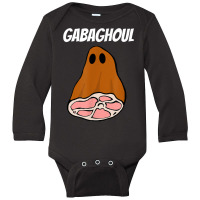 New Jersey Slang Halloween Dry Cured Meat Gabaghoul Gabagool Long Sleeve Baby Bodysuit | Artistshot