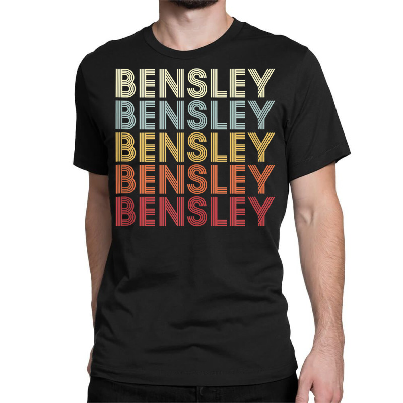 Bensley Virginia Bensley Va Retro Vintage Text Tank Top Classic T-shirt | Artistshot