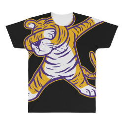 Bayou Bengals T-ShirtFunny Dabbing Tiger Cartoon __ Bayou Bengal