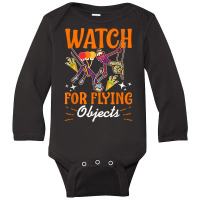 Circus For Kids Watch For Flying Objects T Shirt Long Sleeve Baby Bodysuit | Artistshot