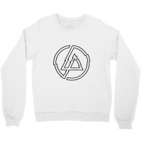 Black Two Line Crewneck Sweatshirt | Artistshot