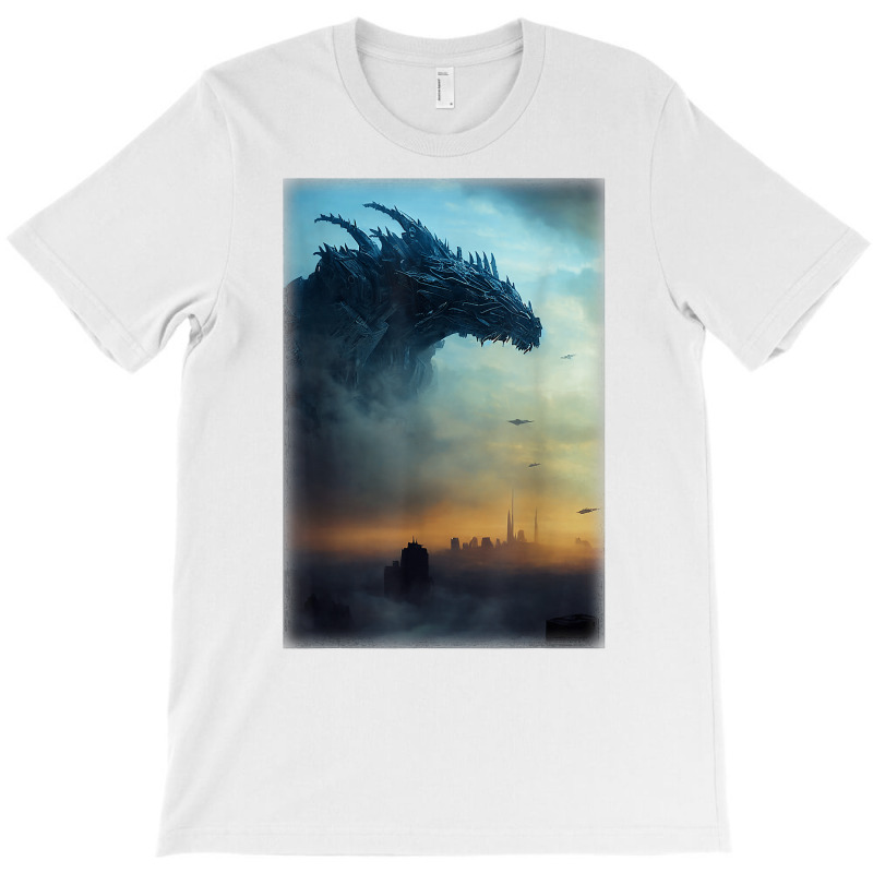 Concept Golem Sci Fi Monster Movie Still Foggy T Shirt T-shirt | Artistshot