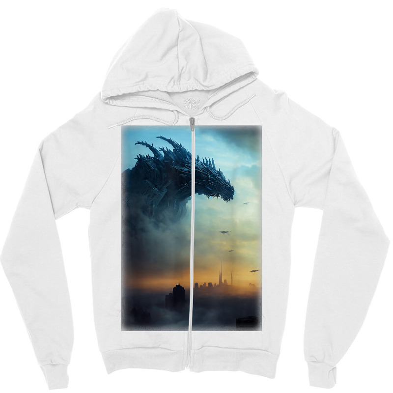 Concept Golem Sci Fi Monster Movie Still Foggy T Shirt Zipper Hoodie | Artistshot