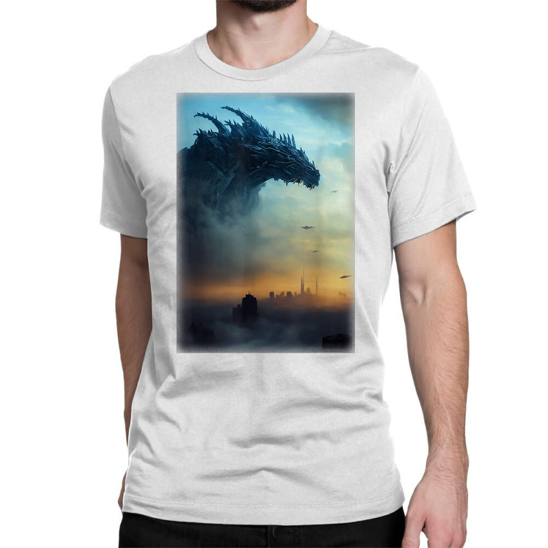 Concept Golem Sci Fi Monster Movie Still Foggy T Shirt Classic T-shirt | Artistshot