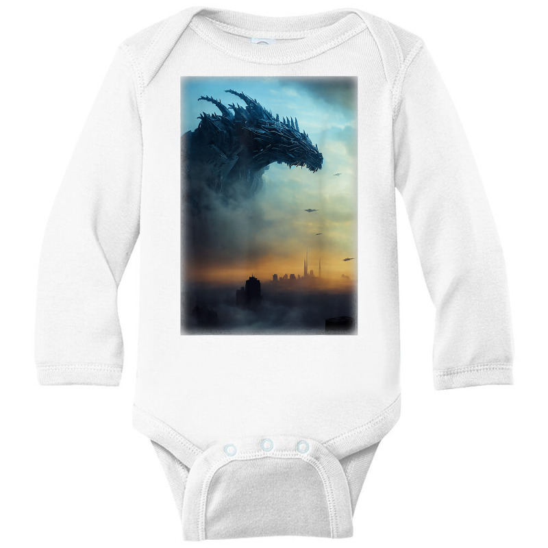 Concept Golem Sci Fi Monster Movie Still Foggy T Shirt Long Sleeve Baby Bodysuit | Artistshot