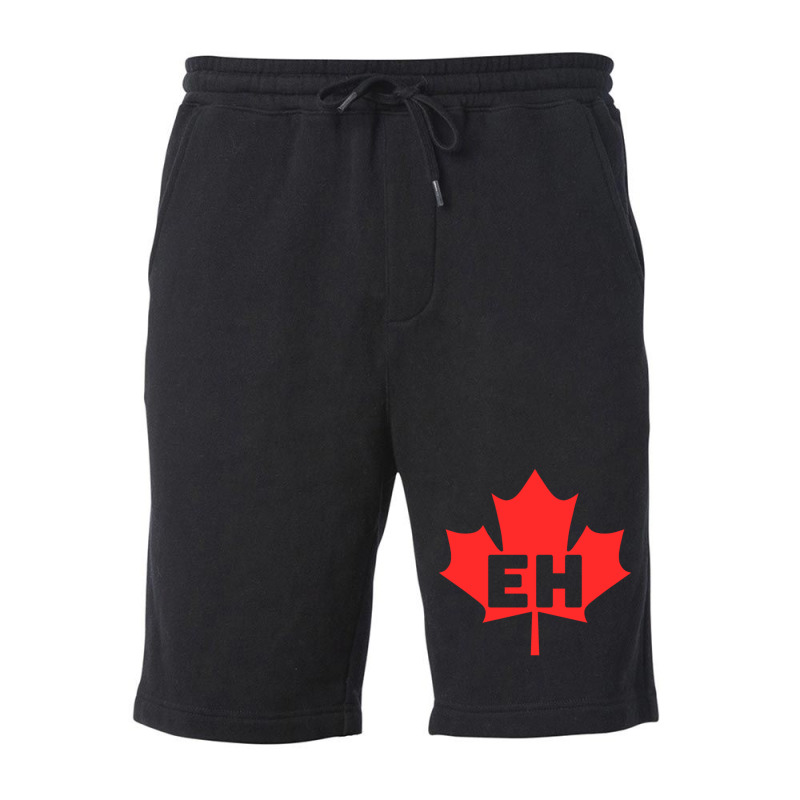 Canada Maple Leaf Eh Fleece Short by ReenaKonicek | Artistshot