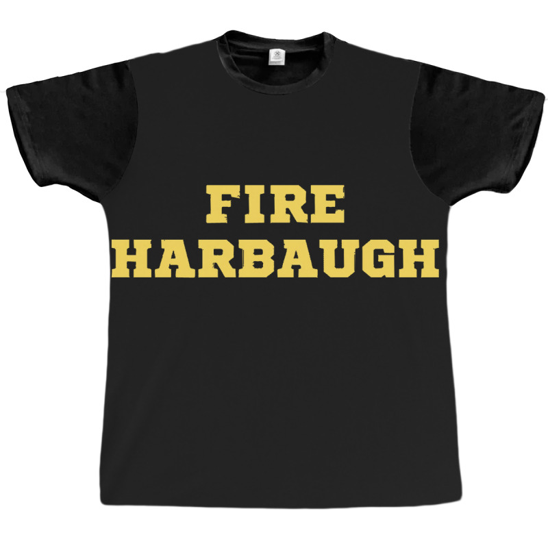 Fire Harbaugh Michigan Wolverine Graphic T-shirt | Artistshot