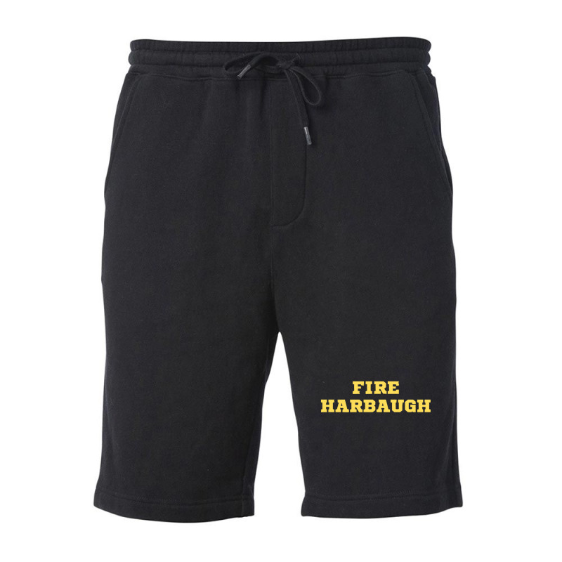 Fire Harbaugh Michigan Wolverine Fleece Short | Artistshot