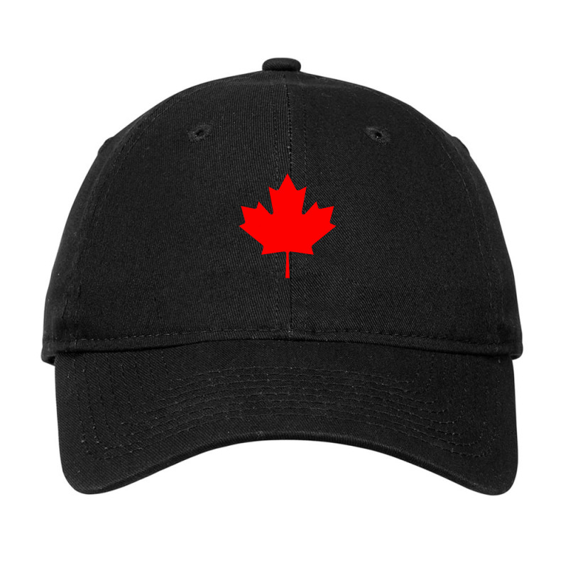 Canada Maple Leaf Adjustable Cap by ReenaKonicek | Artistshot