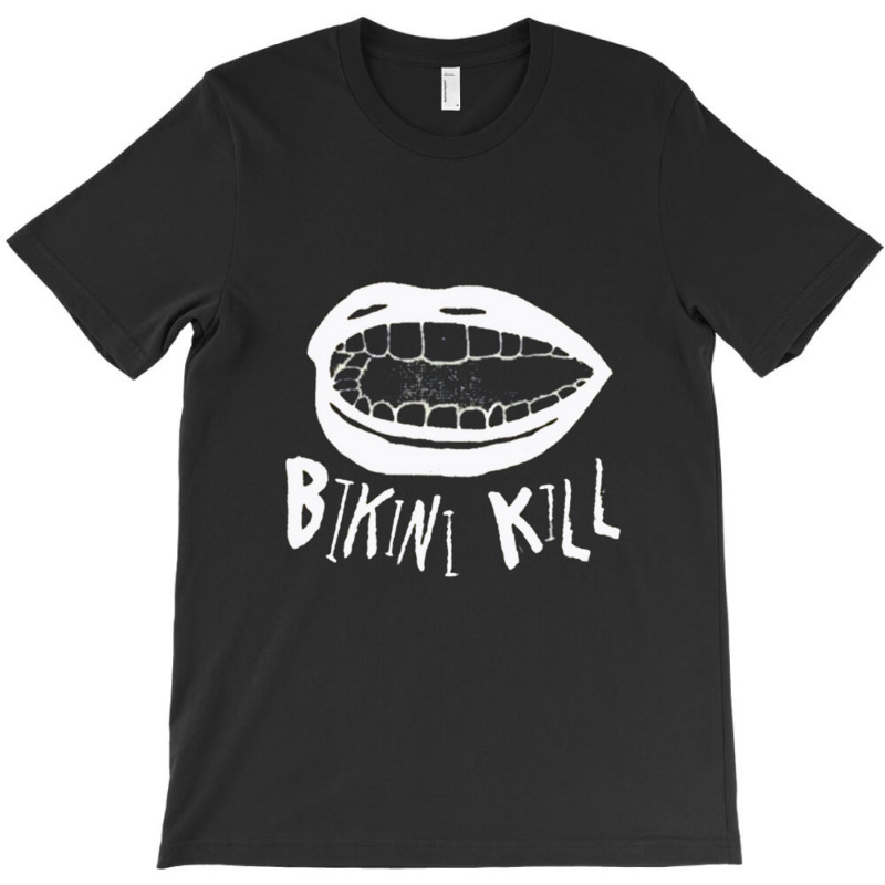 Lips On Bikini Kill T-Shirt by RandallMitchell | Artistshot