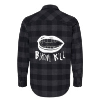 Lips On Bikini Kill Flannel Shirt | Artistshot