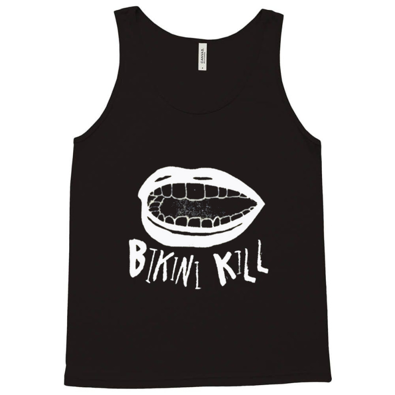 Lips On Bikini Kill Tank Top by RandallMitchell | Artistshot