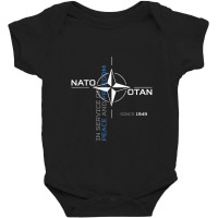 Peace And Freedom Otan Nato Baby Bodysuit | Artistshot