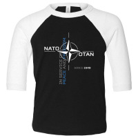 Peace And Freedom Otan Nato Toddler 3/4 Sleeve Tee | Artistshot