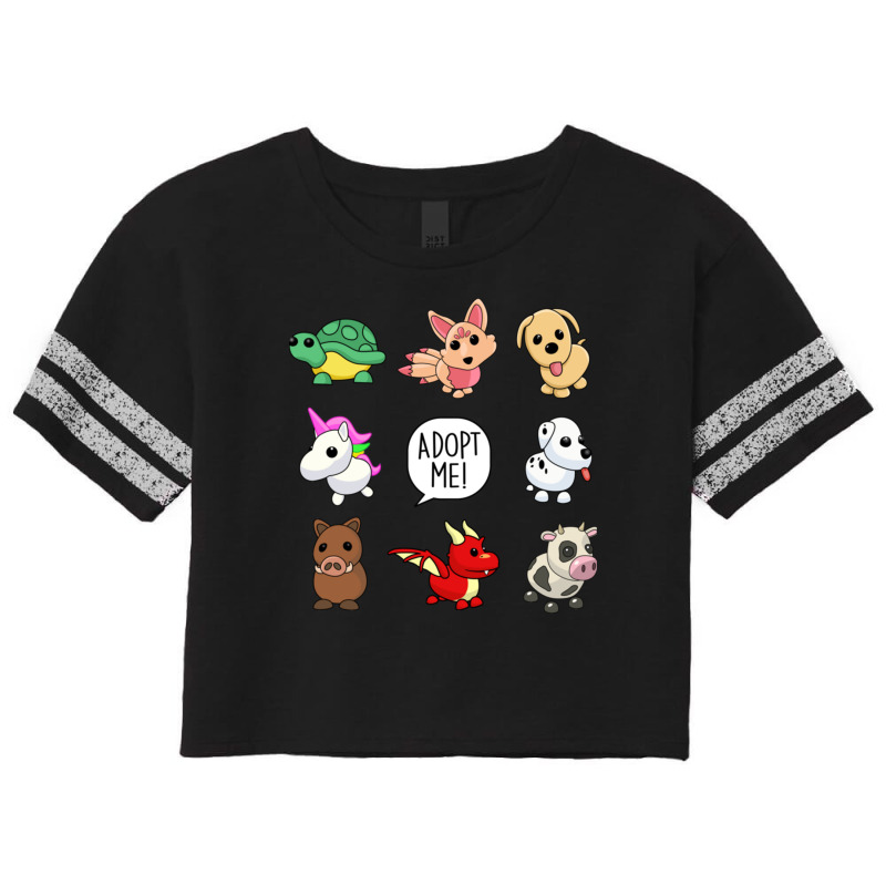 Cute Kids Aminals Scorecard Crop Tee by Dinh Quan | Artistshot