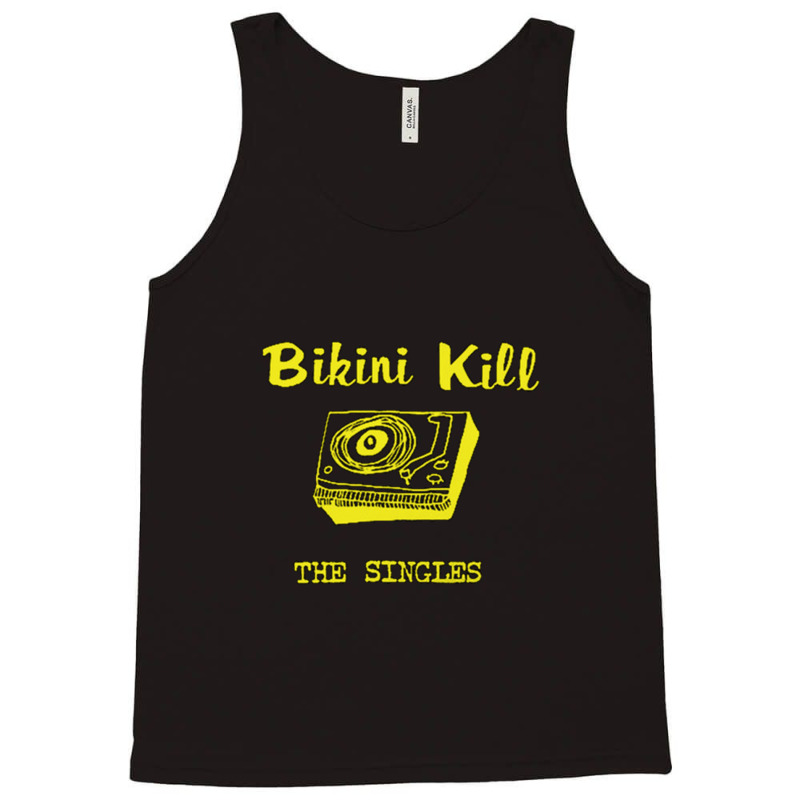 The Singles Of Bikini Kill Tank Top by RandallMitchell | Artistshot