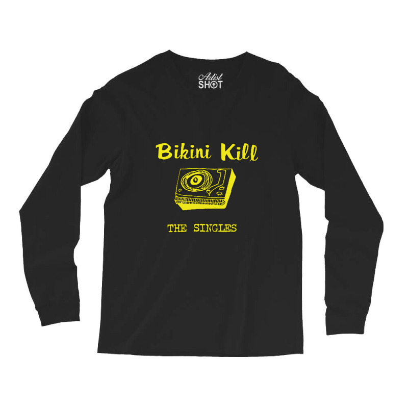 The Singles Of Bikini Kill Long Sleeve Shirts by RandallMitchell | Artistshot