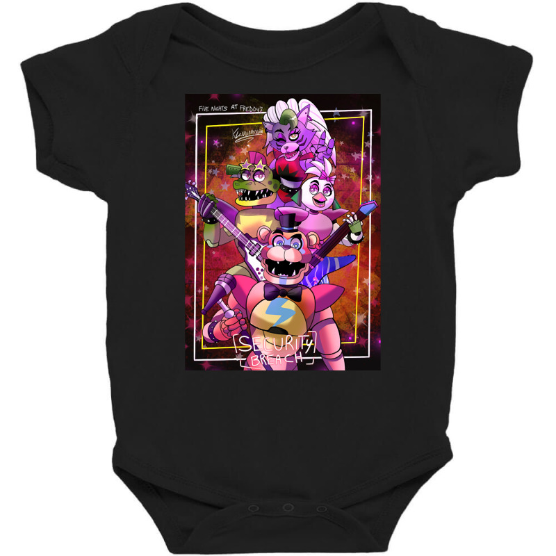 Security Breach Baby Bodysuit | Artistshot