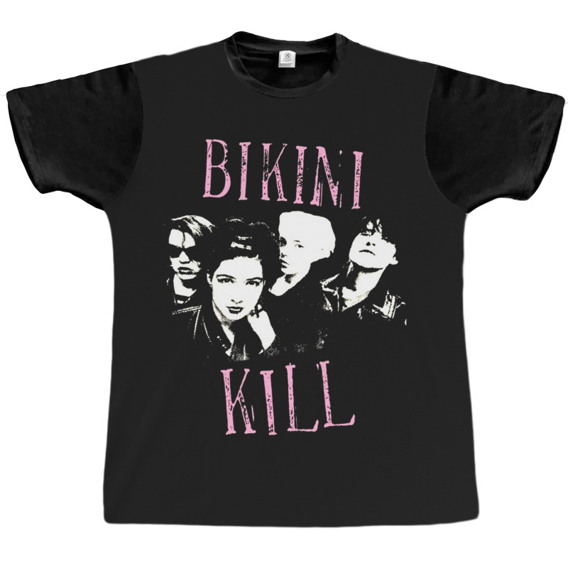 The Group - Bikini Kill Graphic T-shirt by RandallMitchell | Artistshot