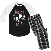 The Group - Bikini Kill Men's 3/4 Sleeve Pajama Set | Artistshot