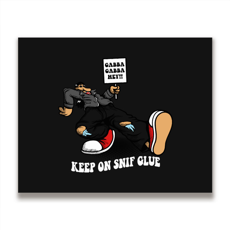 Keep On Snif Glue Metal Print Horizontal | Artistshot