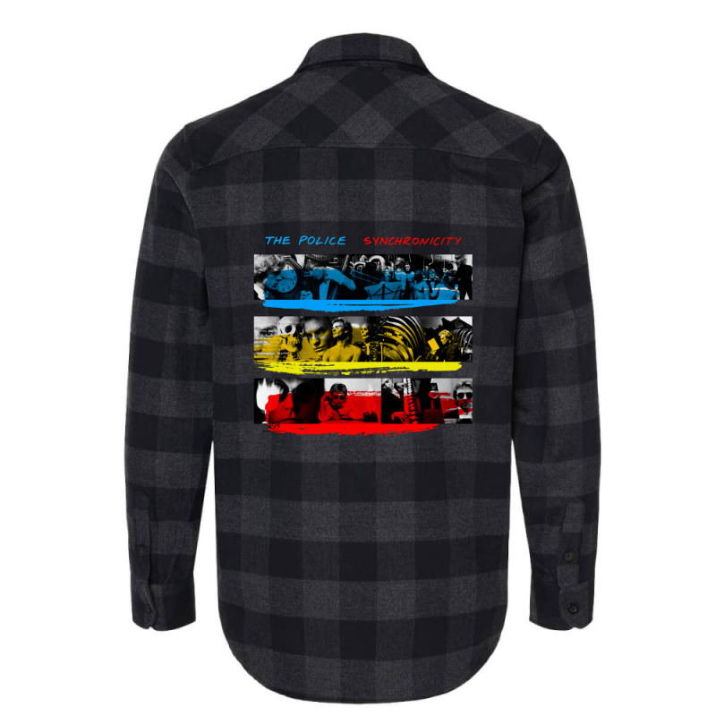 The Police Synchronicity Album T Shirt Flannel Shirt by SusanneRestemayer | Artistshot