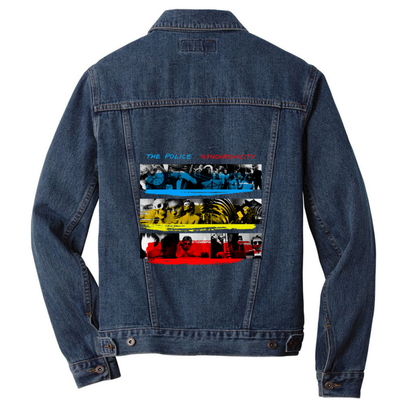 The Police Synchronicity Album T Shirt Men Denim Jacket by SusanneRestemayer | Artistshot