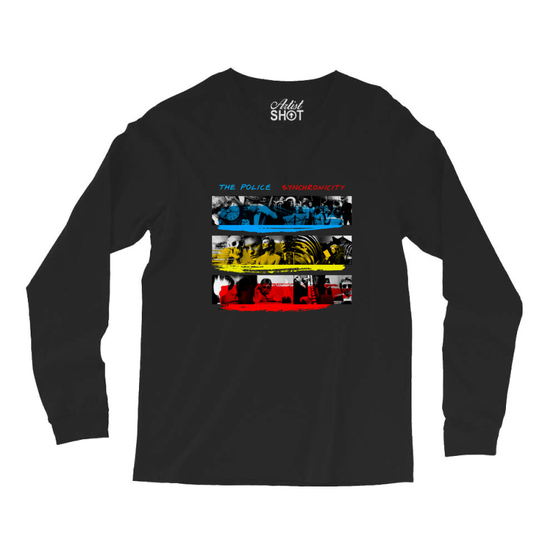 The Police Synchronicity Album T Shirt Long Sleeve Shirts by SusanneRestemayer | Artistshot