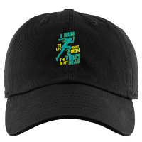 Run Away From The Voices In My Head Kids Cap | Artistshot