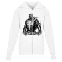 Crusader I Fear No Evil Knight Templar Warrior Of God T Shirt Youth Zipper Hoodie | Artistshot