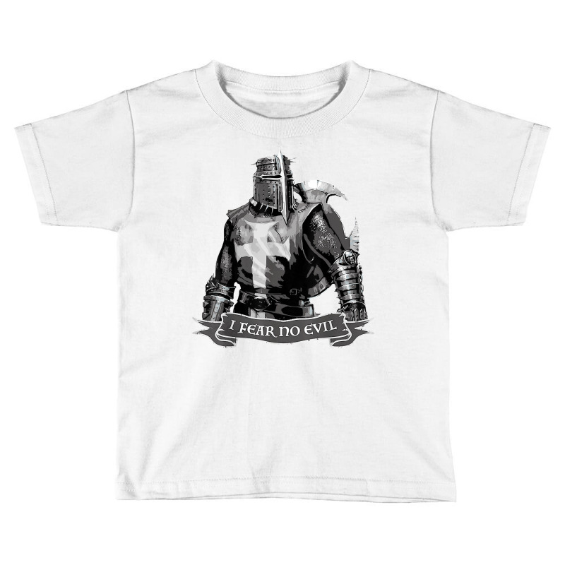 Crusader I Fear No Evil Knight Templar Warrior Of God T Shirt Toddler T-shirt | Artistshot