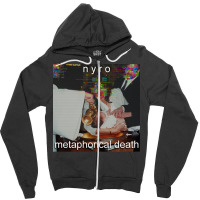 Nyro's Metaphorical Death Cover Zipper Hoodie | Artistshot