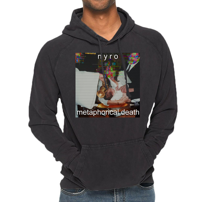 Nyro's Metaphorical Death Cover Vintage Hoodie by RandiThien | Artistshot