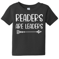 Book Lovers Outfit Reading Library Readers Are Leaders Baby Tee | Artistshot