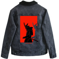 The Warrior-yxp7s Unisex Sherpa-lined Denim Jacket | Artistshot