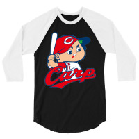 Hiroshima Toyo Carp 3/4 Sleeve Shirt | Artistshot