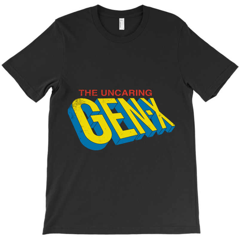 The Uncaring Gen X Vintage Distressed Superhero Co T-Shirt by Doannoki | Artistshot