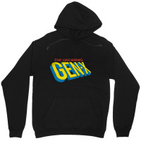 The Uncaring Gen X Vintage Distressed Superhero Co Unisex Hoodie | Artistshot