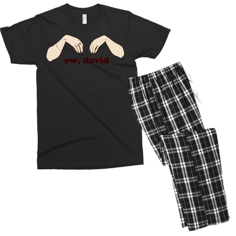 Ew David   Schitt's Creek Men's T-shirt Pajama Set | Artistshot
