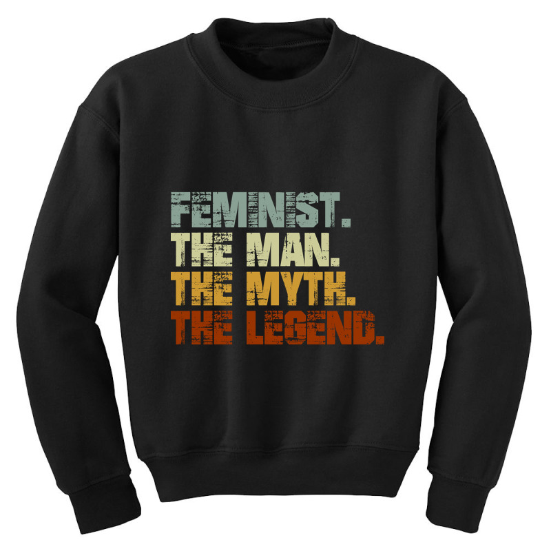 Feminist-yj65h Youth Sweatshirt by Brink Beaulah | Artistshot