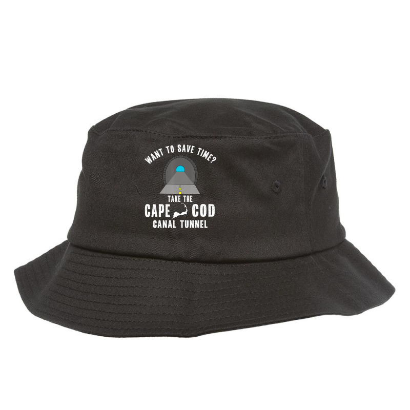 Cape Cod Canal Tunnel Quote Souvenir Tourist Bucket Hat by Min08 | Artistshot