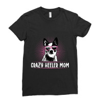 Heeler Mom Australian Cattle Dog Owner Blue Heeler-62crv Ladies Fitted T-shirt | Artistshot