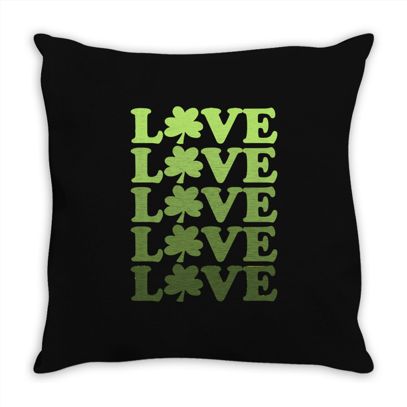 St Patrick Day Love T  Shirtst Patrick Day Love Throw Pillow | Artistshot