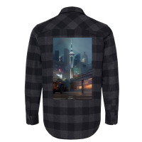 Auckland City Painting Flannel Shirt | Artistshot