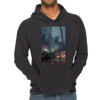 Auckland City Painting Vintage Hoodie | Artistshot