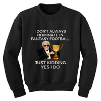 Funny Fantasy Football Champion Fantasy Youth Sweatshirt | Artistshot