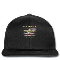 Fly Navy Classic Naval Officer Pilot Wings Printed Hat | Artistshot